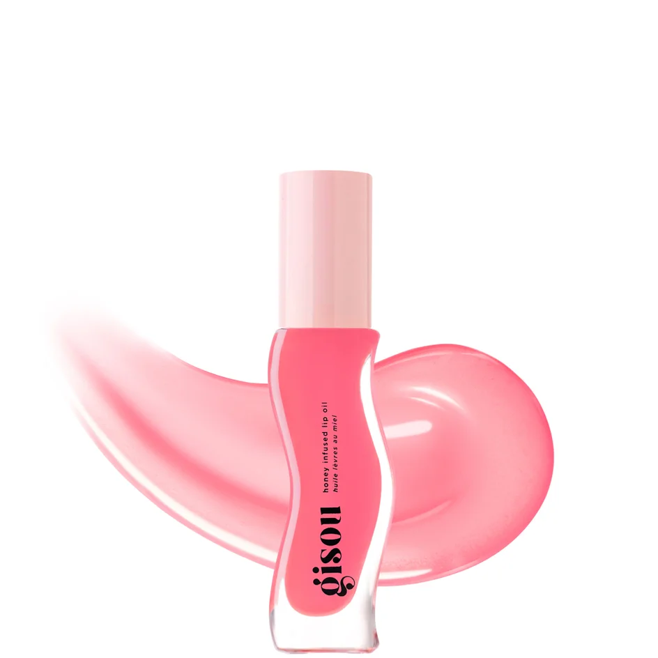 GISOU HONEY INFUSED LIP OIL - Raspberry Swirl جيسو زيت العناية بالشفاه