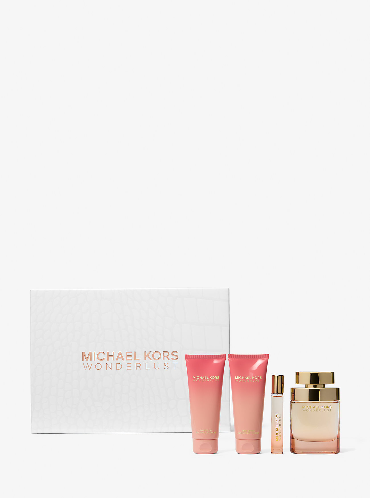 MICHAEL KORS Wonderlust 4-Piece Gift Set مايكل كورس مجموعة هدايا للنساء