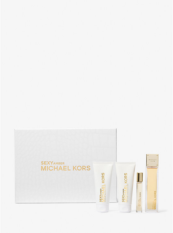 MICHAEL KORS Sexy Amber 4-Piece Gift Set مايكل كورس مجموعة هدايا للنساء