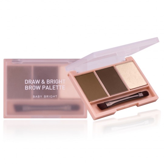 BABY BRIGHT DRAW & BRIGHT BROW PALETTE بيبي برايت باودر للحواجب