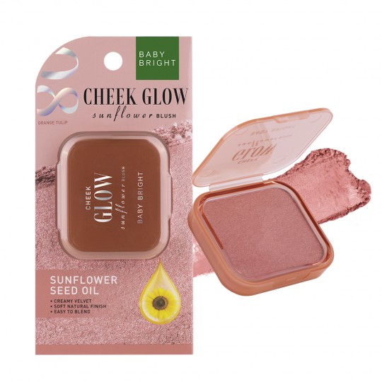 BABY BRIGHT CHEEK GLOW SUNFLOWER BLUSH  أحمر خدود بيبي برايت تشيك جلو صن فلاورقال