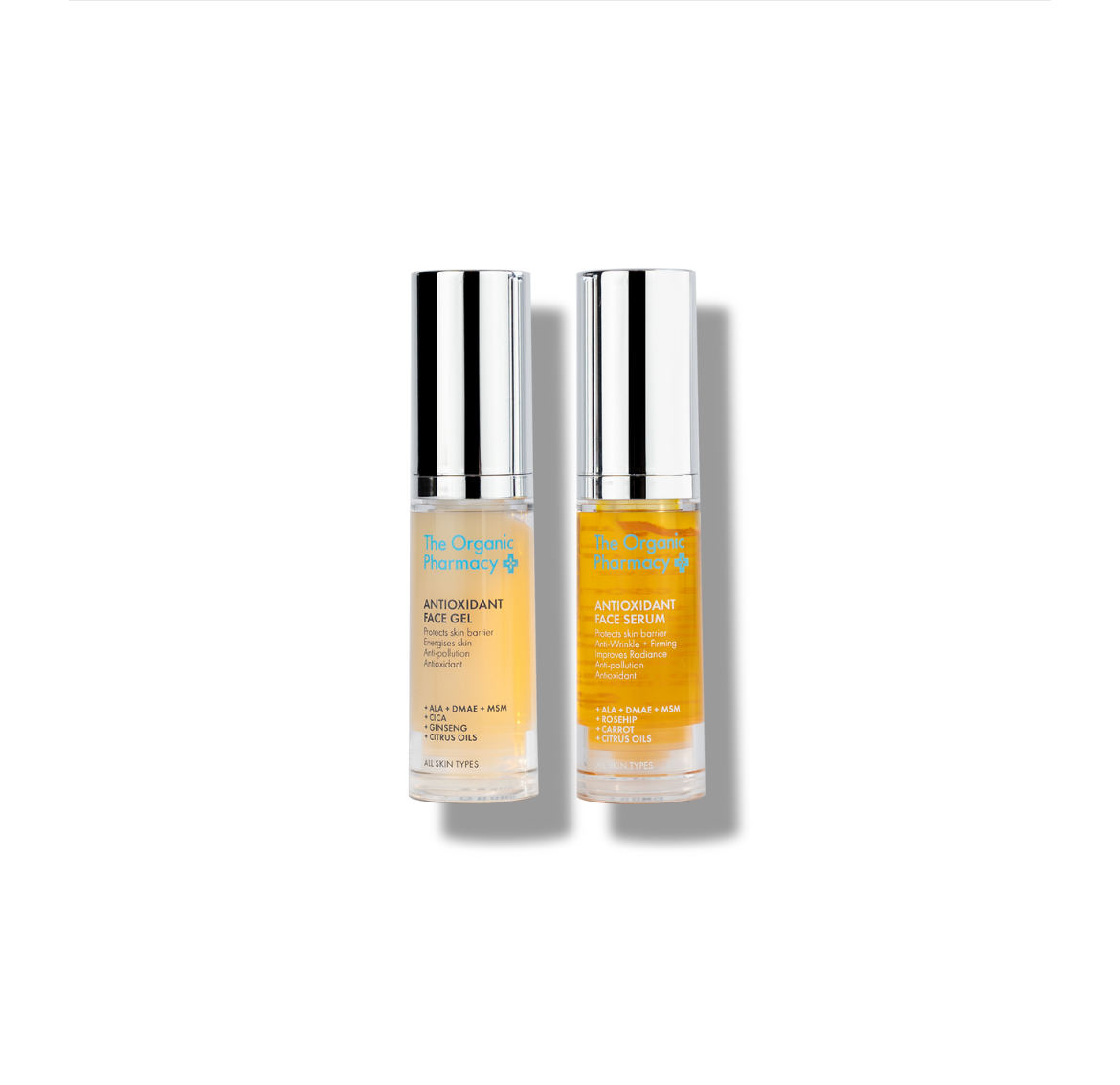 THE ORGANIC PHARMACY ANTIOXIDANT DUO 2X5ML مضاد الأكسدة الثنائي