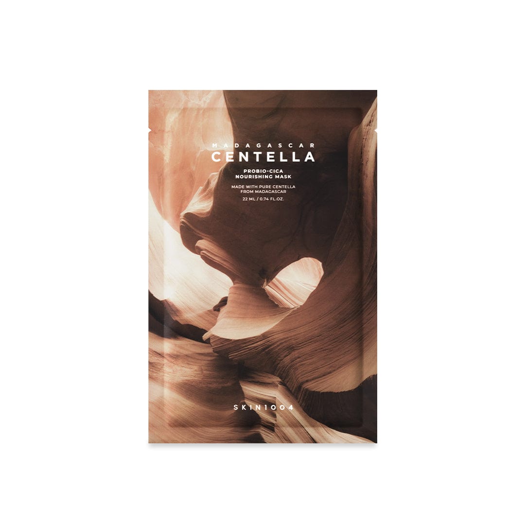 SKIN1004 MADAGASCAR CENTELLA Probio-Cica Nourishing Mask - 5 Sheets 22ml مدغشقر سينتيلا قناع بروبيو-سيكا المغذي
