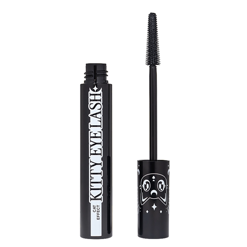 BEAUTY BOMB Kitty Eye Lash Mascara 01 Black مسكارا للعيون بسواد فاحم