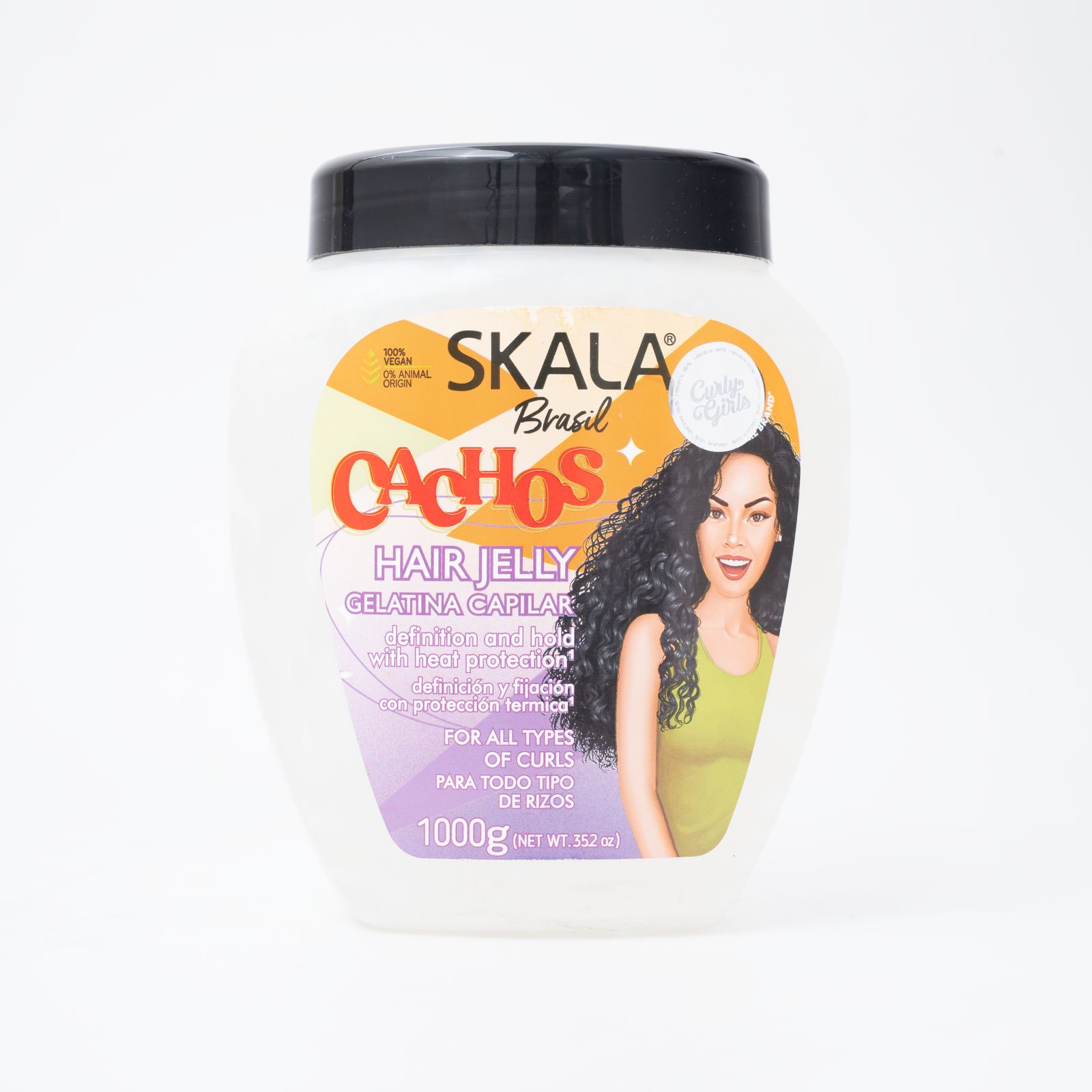 SKALA Cachos Daily Moisture & Heat Protection for All Curls 1000g سكالا جل للشعر المجعد