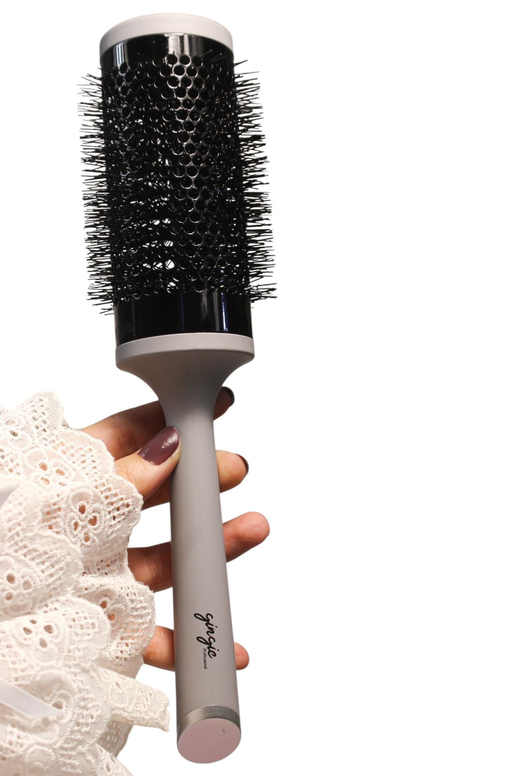 GINGIE Lura Curly & Styling Brush جنجي فرشاة حرارية لتصفيف الشعر