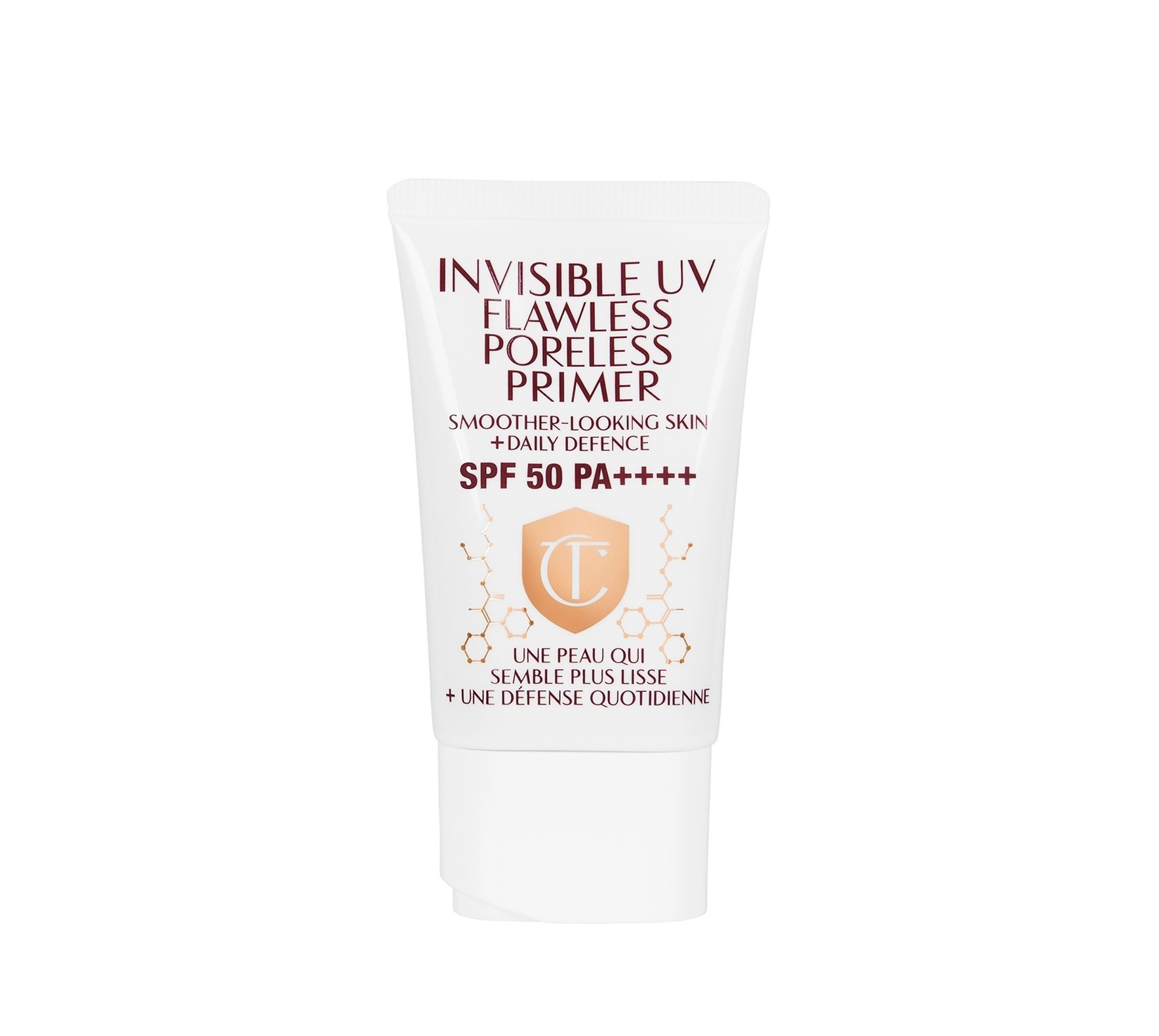 CHARLOTTE TILBURY INVISIBLE UV FLAWLESS PRIMER SPF 50 / 30ml تشارلوت برايمر بعامل حماية من الشمس