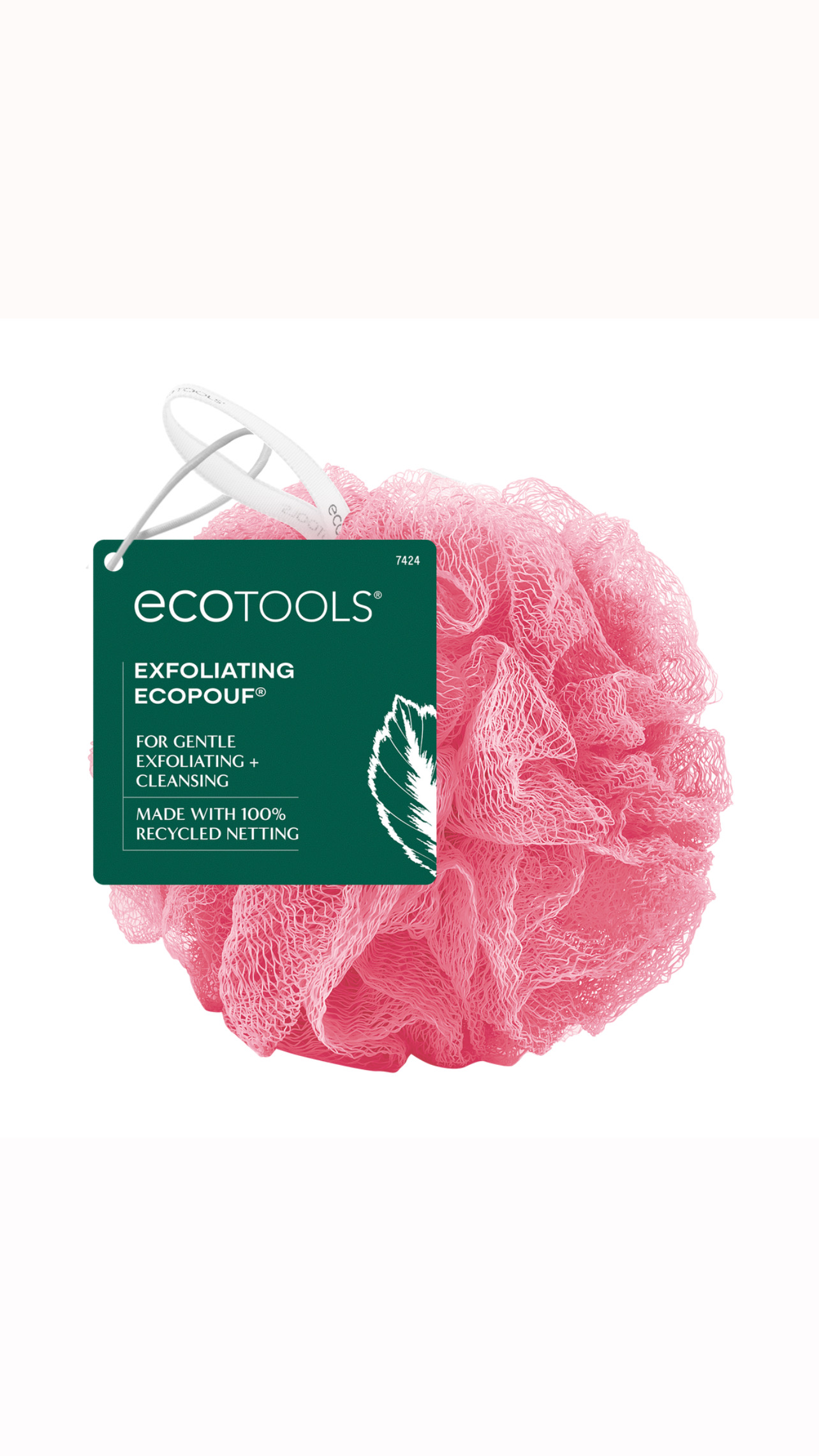 ECOTOOLS EXFOLIATING ECOPOUF BATH SPONGE أيكو تولز أسفنجة تنظيف للجسم