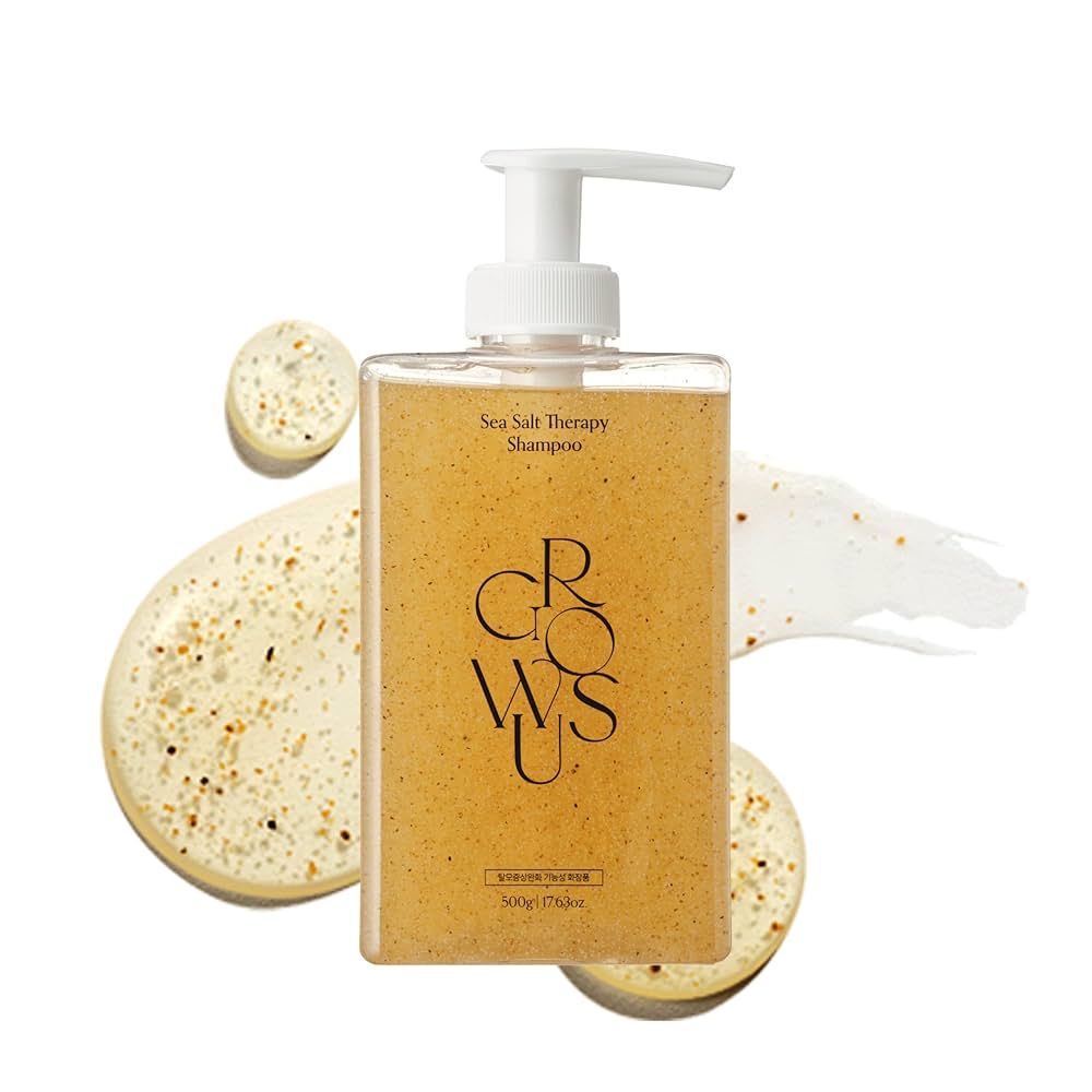 GROWUS SEA SALT THERAPY SHAMPOO 500g شامبو للشعر الدهني بملح البحر