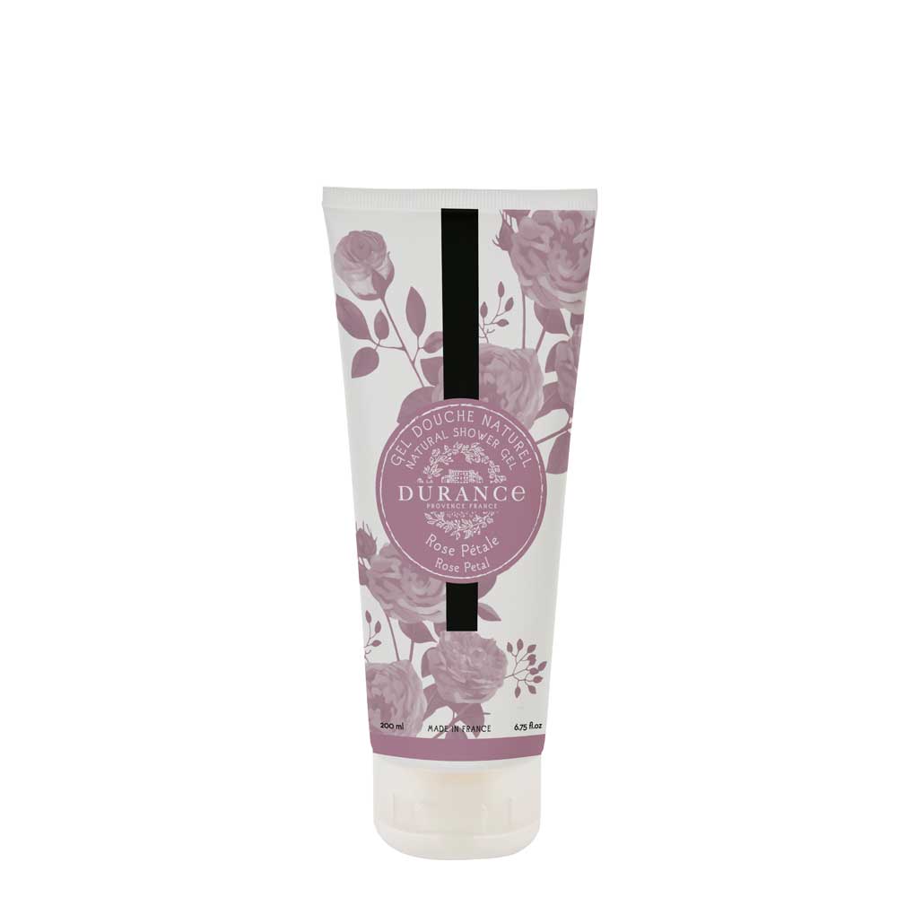 DURANCE NATURAL SHOWER GEL – ROSE PETAL 200ML غسول رغوي منظف للجسم