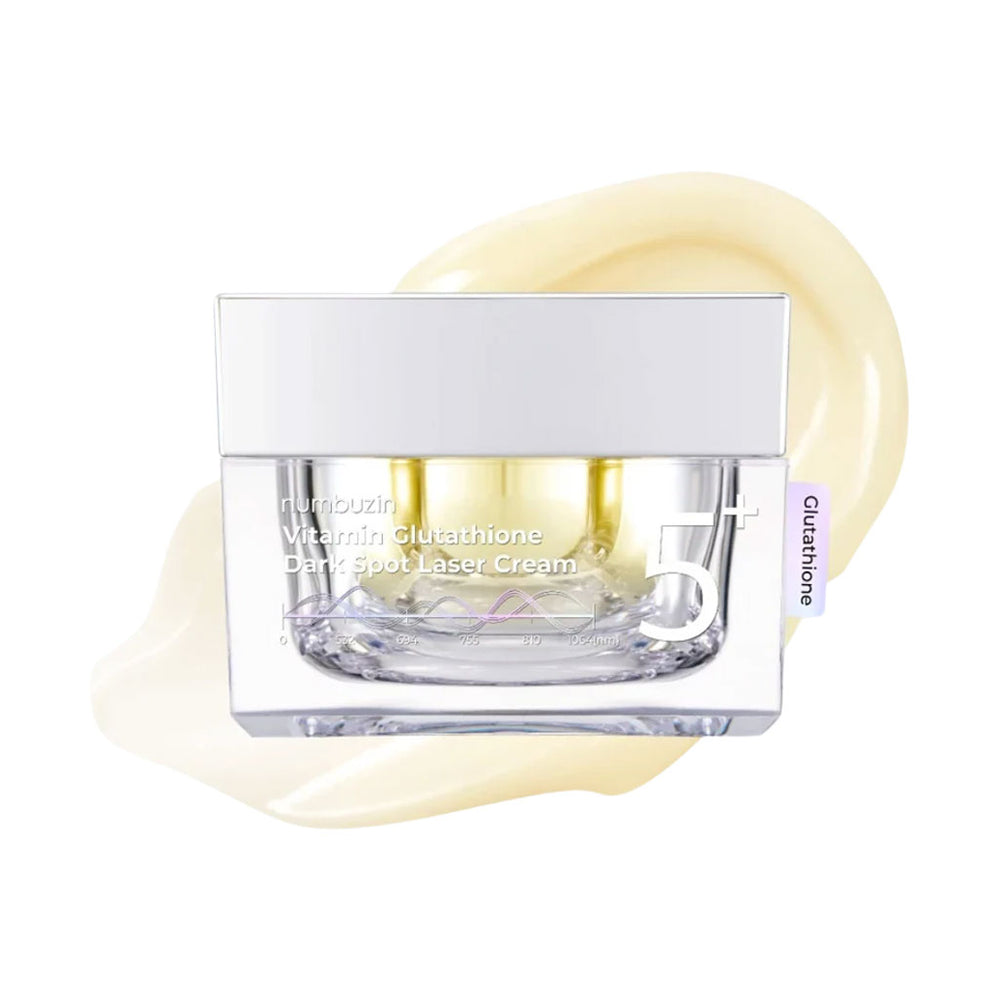 Numbuzin No. 5+ Vitamin Glutathione Dark Spot Laser Cream 50ml كريم نومبوزين فيتامين جلوتاثيون ليزر للبقع الداكنة