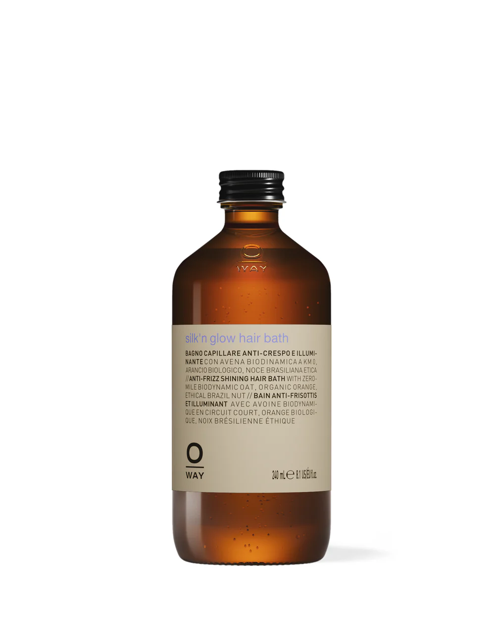 O WAY silk'n glow hair bath 240ml او وي شامبو للشعر