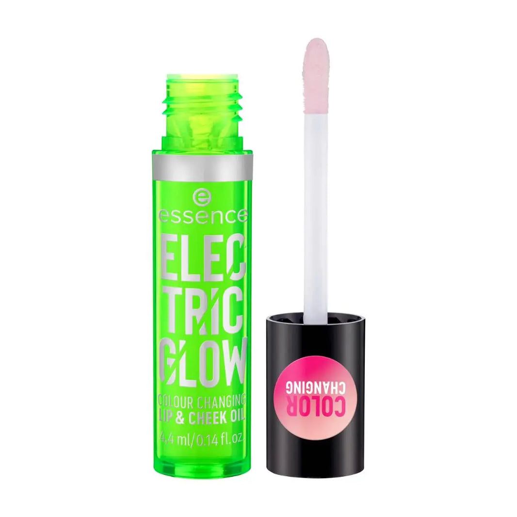 ESSENCE ELECTRIC GLOW COLOR CHANGING زيت الشفاه والخد من ايسنس
