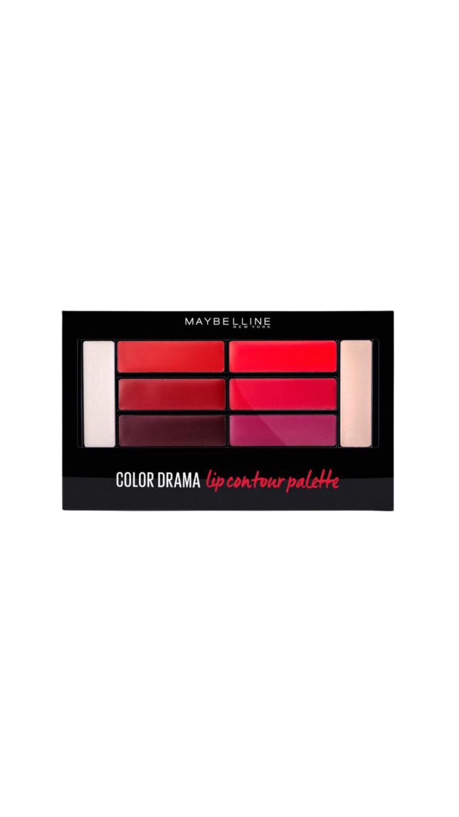 Maybelline Color Drama Lip Contour Palette باليت احمر شفاه