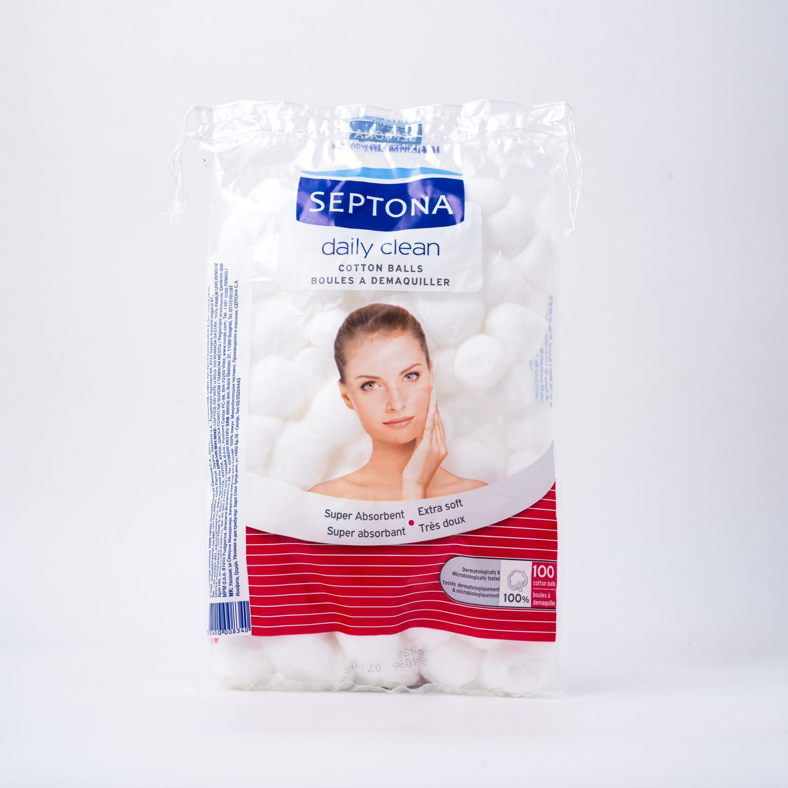 SEPTONA DAILY CLEAN COTTON BALLS كرات قطنية للتنظيف اليومي