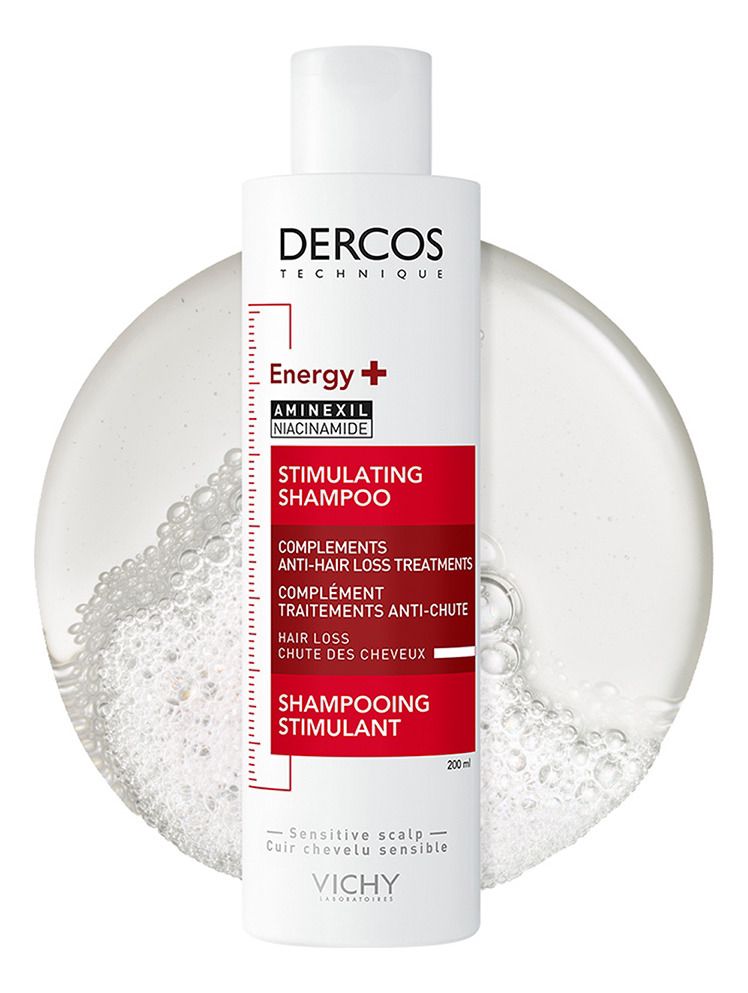 VICHY DERCOS ENERGISING SHAMPOO ANTI-HAIR LOSS 200ml شامبو ضد تساقط الشعر