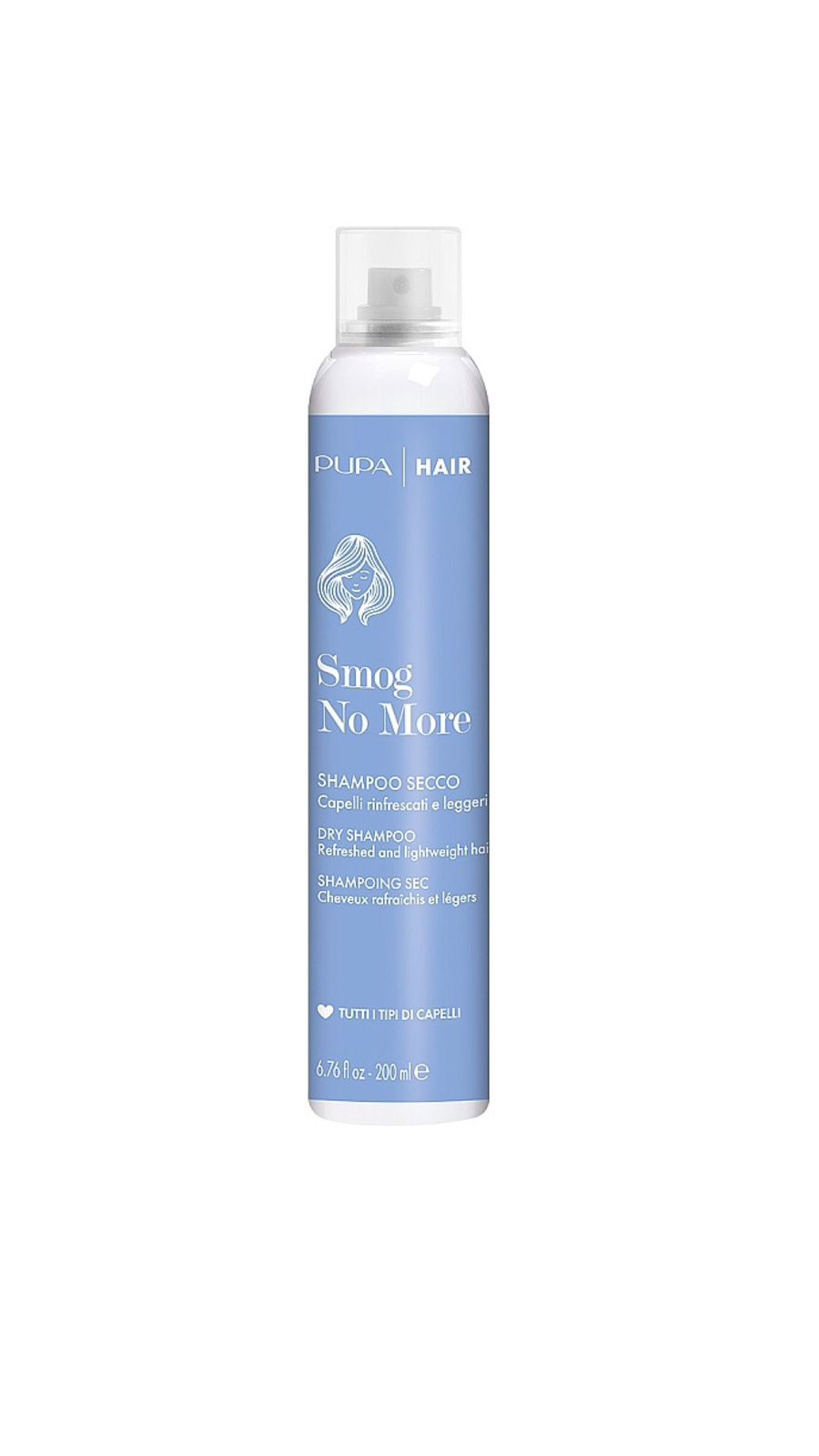 PUPA Smog No More Dry Shampoo 200ml بوبا شامبو جاف