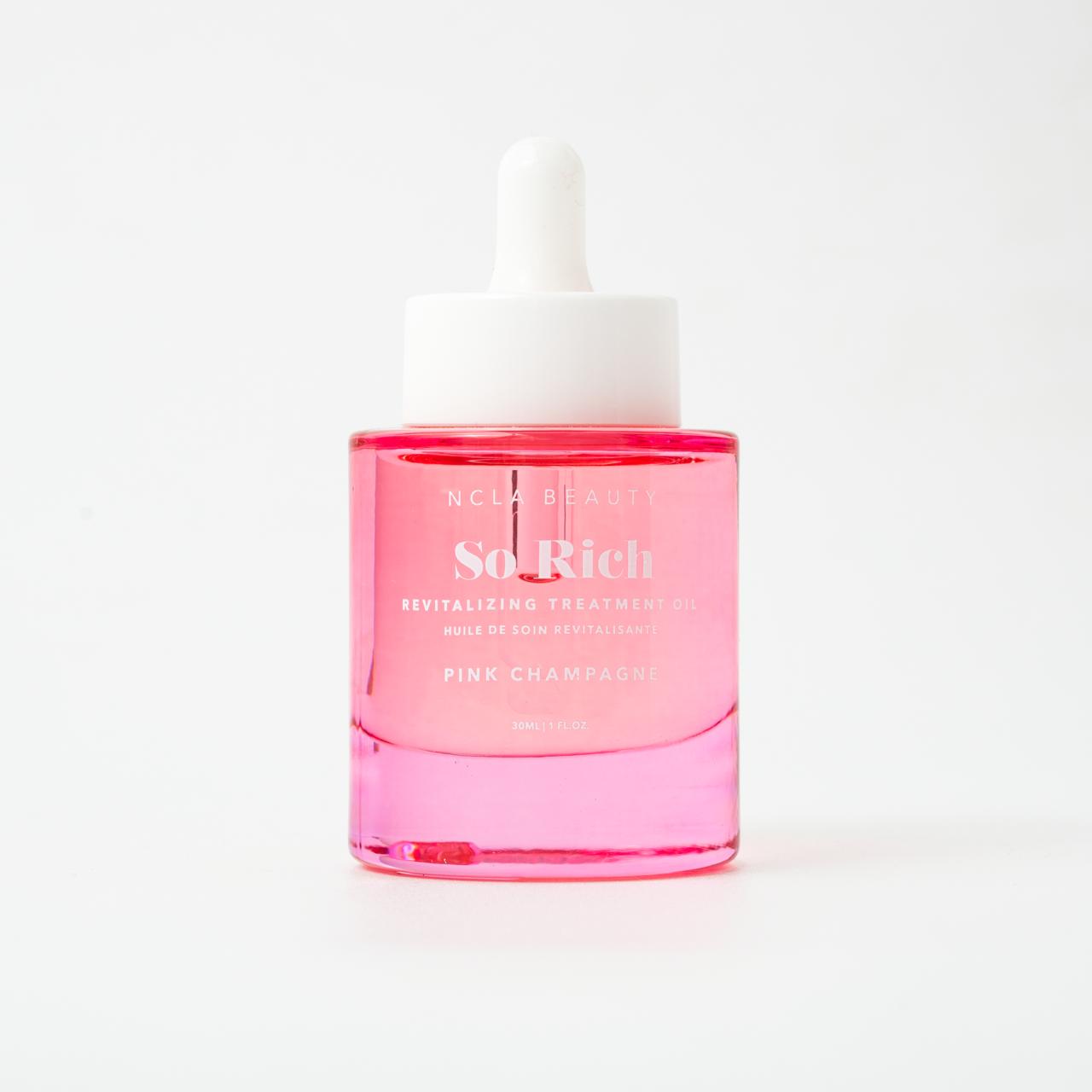 NCLA BEAUTY SO RICH REVITALIZING TREATMENT OIL - PINK CHAMPAGNE 30ml نگلا بيوتي زيت مرطب ومعالج للجسم