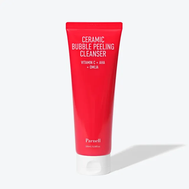 PARNELL - Ceramic Bubble Peeling Cleanser 180ml غسول منضف رغوي بارنيل