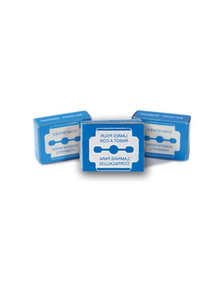 NASCITA callus blade set 10pcs 01 ناسيتا مجموعة شفرات الكعب