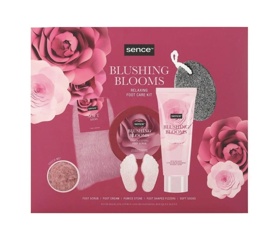 SENCE BEAUTY Collection Giftset Foot Kit Good Fortune - 5pcs SET | سينس بيوتي مجموعة العناية بالقدم - 5 قطع