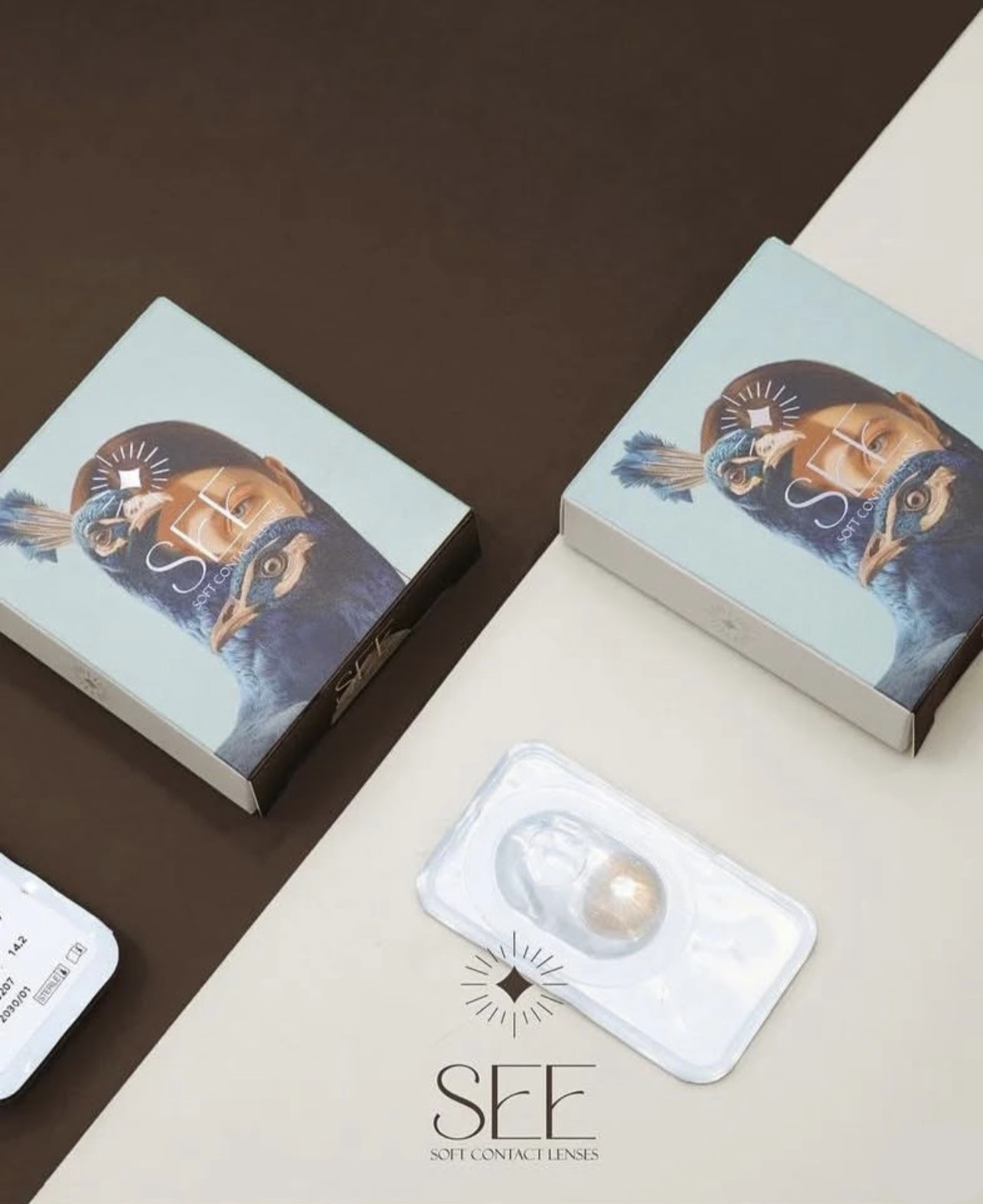 SEE SOFT CONTACT LENSES By Hamza  عدسات حمزة الملونة للعيون