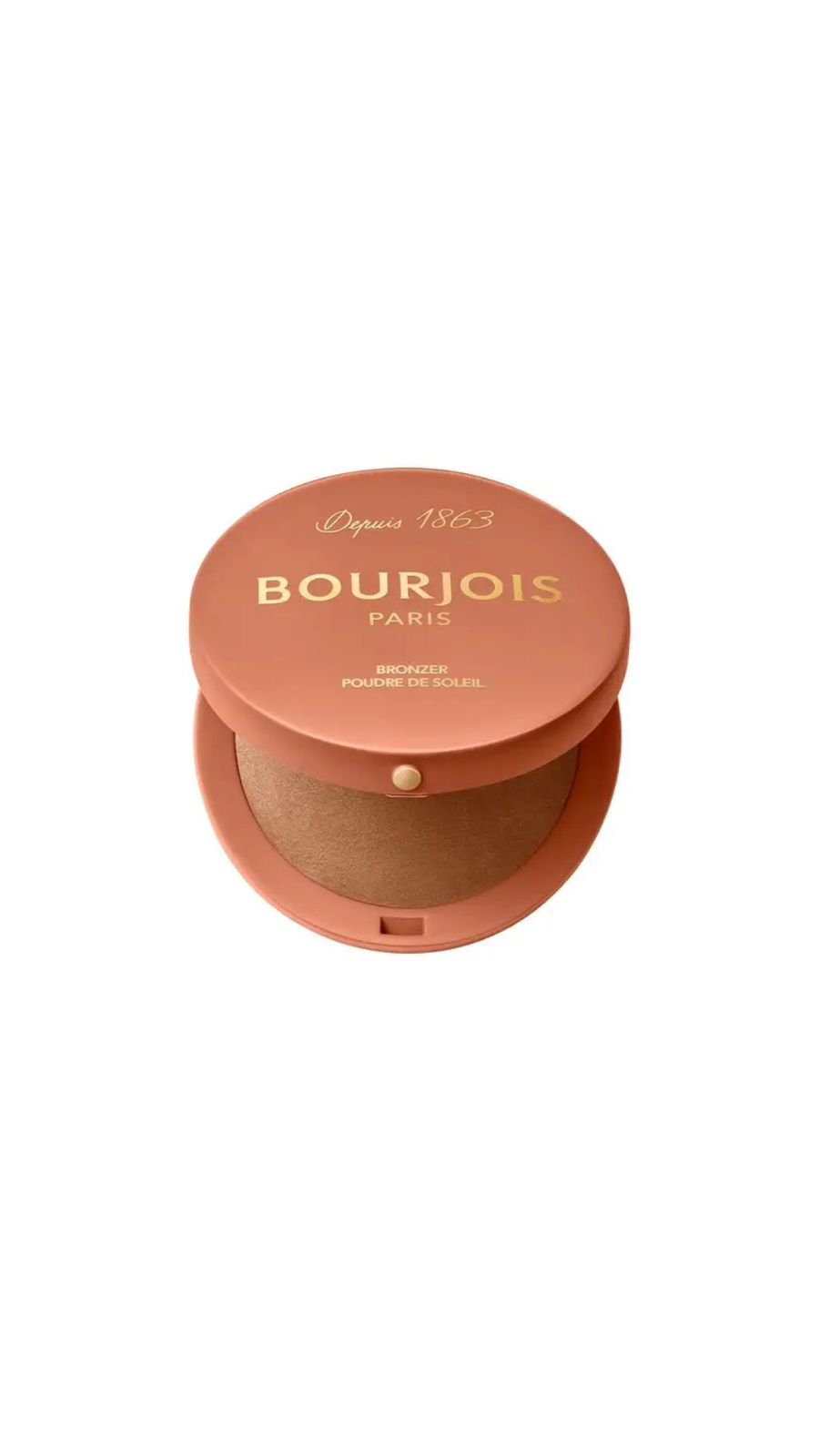 BOURJOIS POUDRE DE SOLEIL BRONZER - 002 MEDIUM DEEP بورنزر للوجه