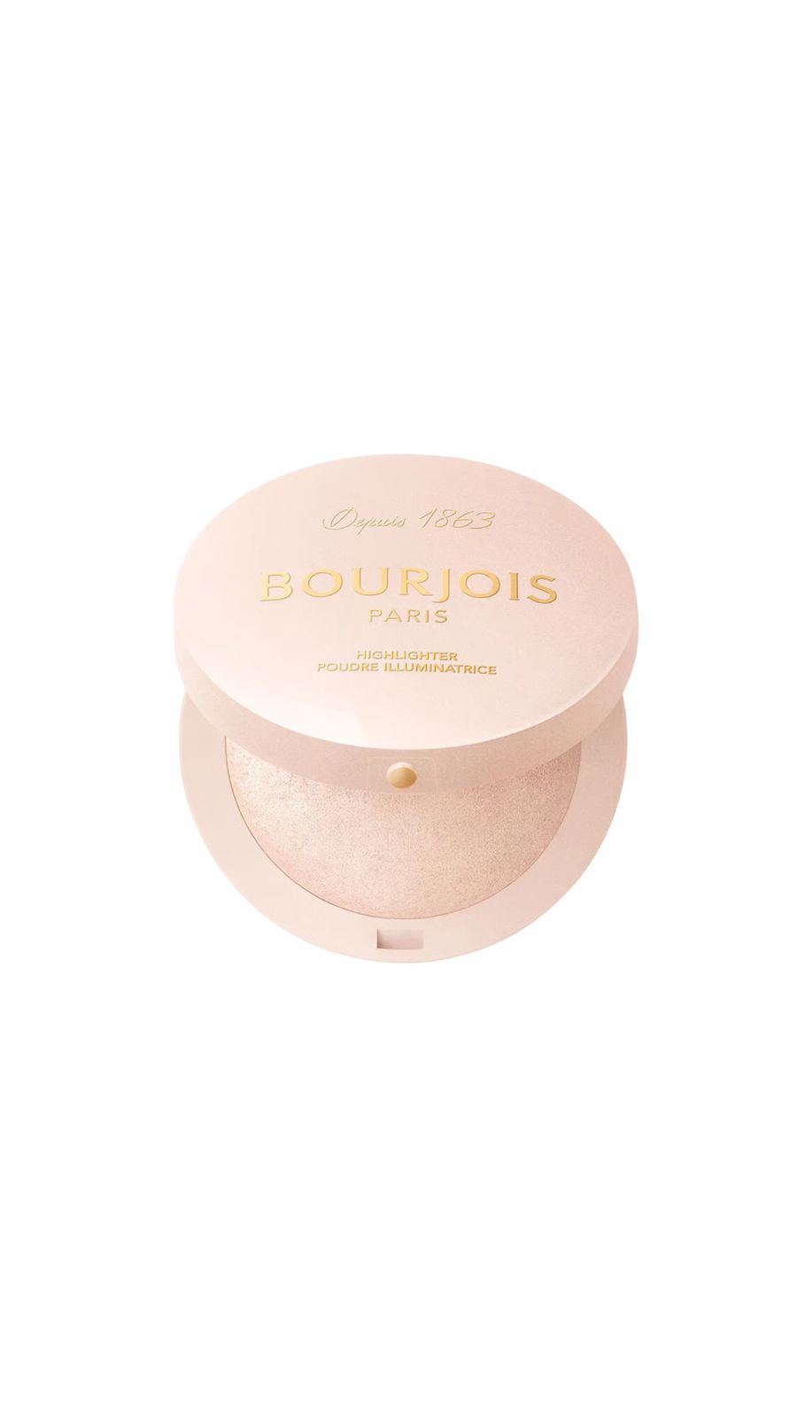 BOURJOIS HUGHLIGTHER POUDRE ILLUMINATRICE - 003 CHAMPAGNE هايلايتر للوجه من برجوا