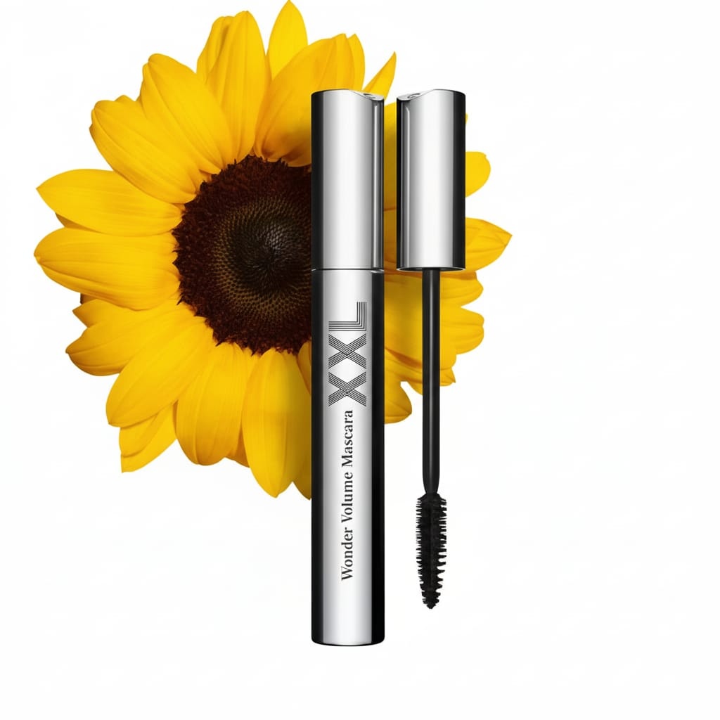 CLARINS Wonder Volume Mascara XXL - 02 EXTREME BLUE ماسكارا كلارنس وندر فوليوم - مجموعة جولدن راديانس Collection