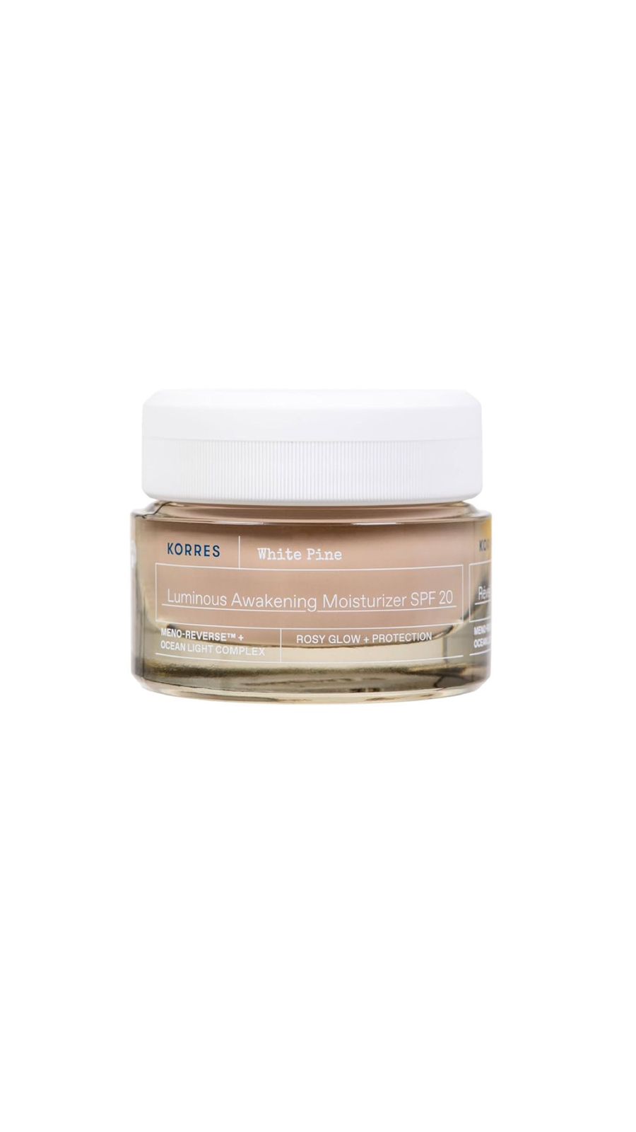 KORRES White Pine Luminous Awakening Moisturiser SPF20 40ml مرطب كوريس وايت باين لومينوس أويكنينج