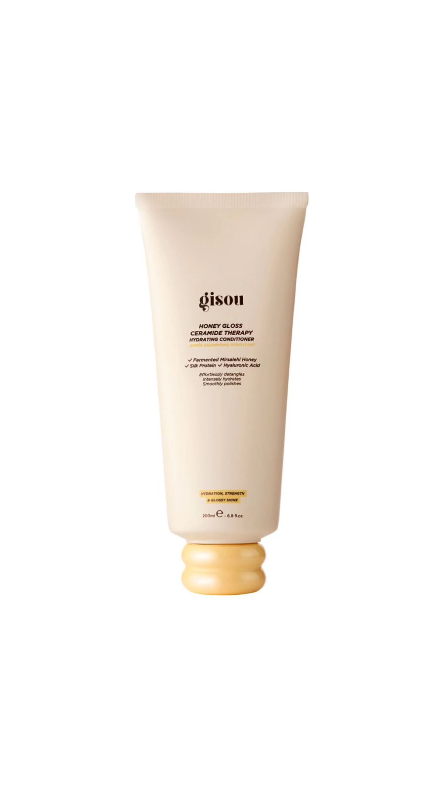 GISOU HONEY GLOSS CERAMIDE THERAPY HYDRATING CONDITIONER 200ml بلسم مغذي ومرطب للشعر من جيسو