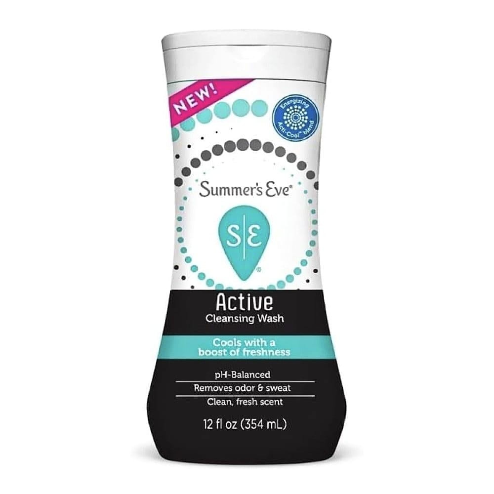SUMMERS EVE Active Cleansing Wash 354ml سمرز  ايف غسول مناطق حساسة