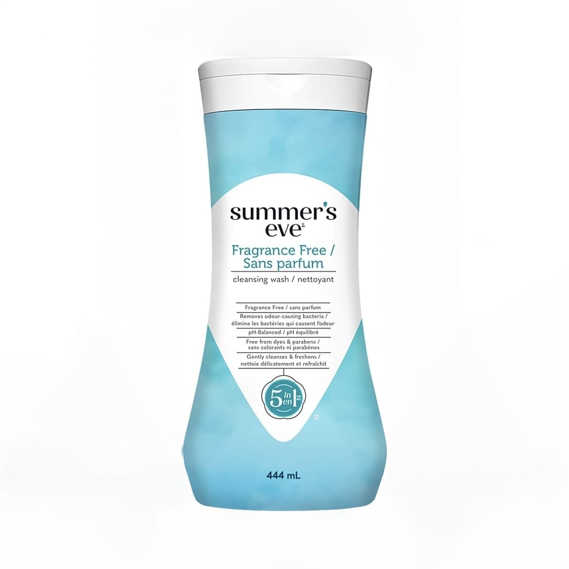 Summers Eve Fragnance Free cleansing wash 444ml NEW LOOKسمرز ايف غسول مناطق حساسة