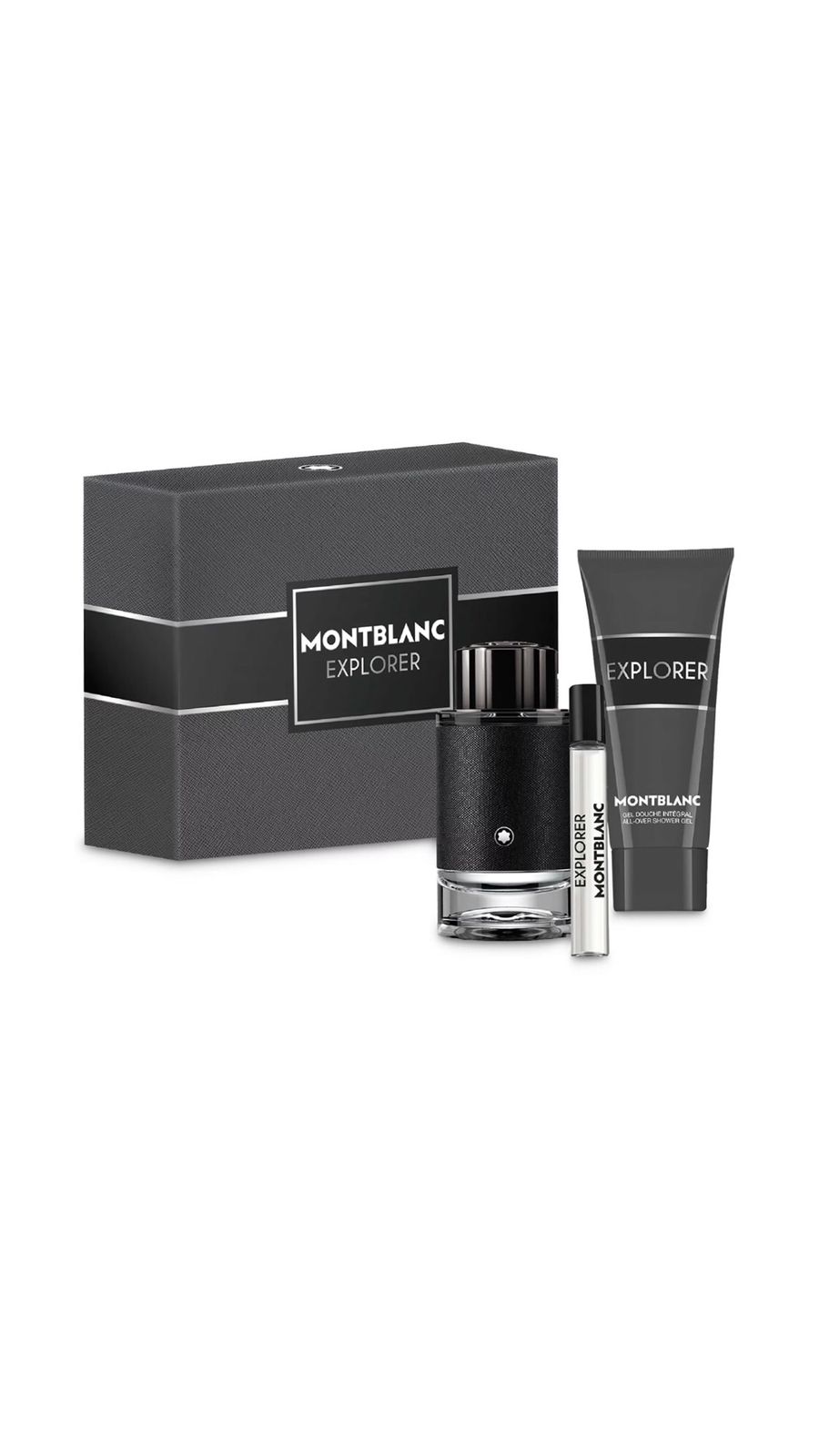 MONTBLANC EXPLORER EAU DE PARFUM 100ML GIFT  SET مونت بلانك بكج هدايا