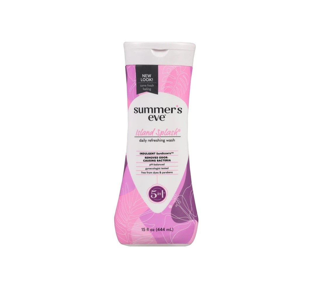 Summers Eve Island Splash cleansing wash 444ml NEW LOOKسمرز ايف غسول مناطق حساسة