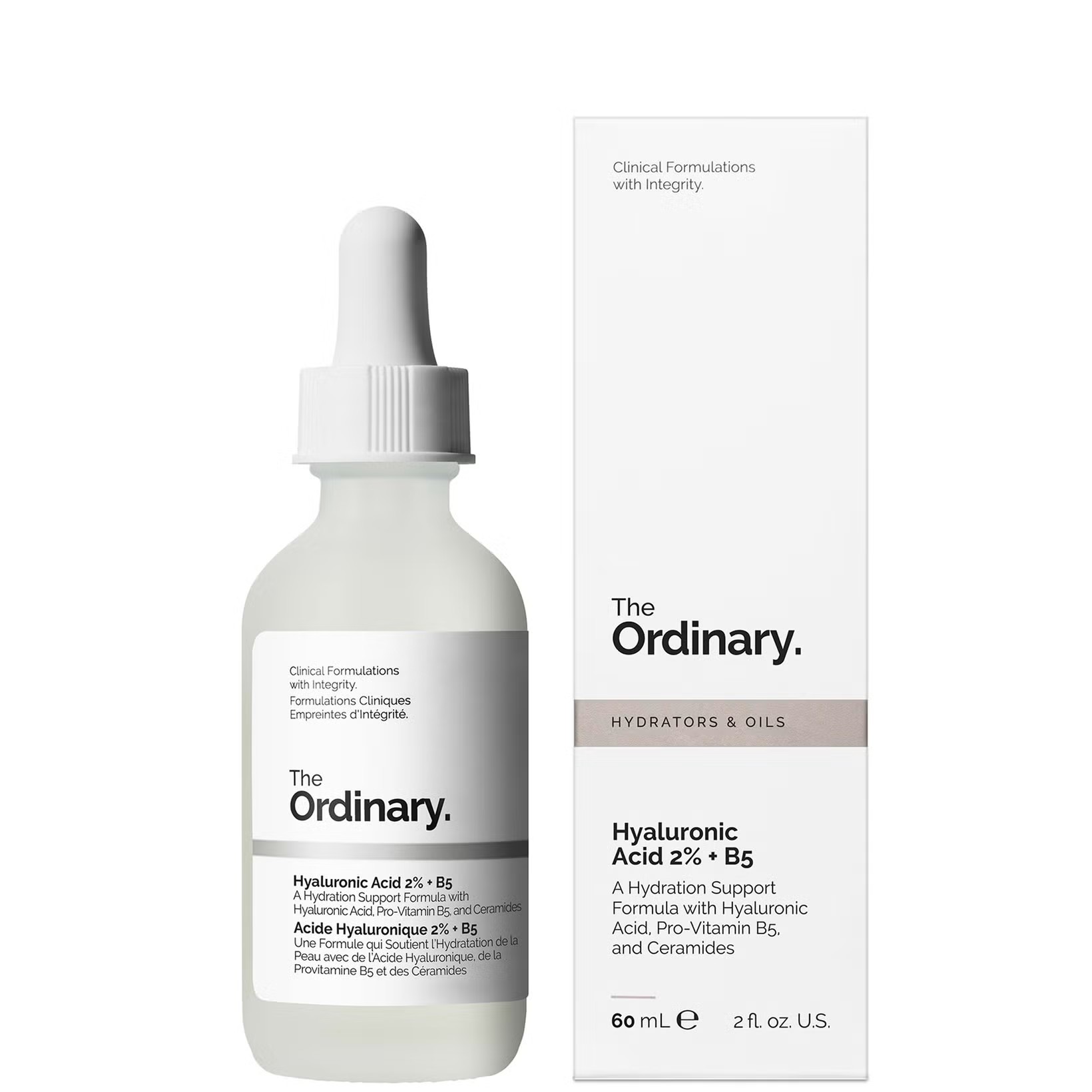 THE ORDINARY Hyaluronic Acid 2% + B5 60ml ذا اوردنري سيرم الهايلورونيك