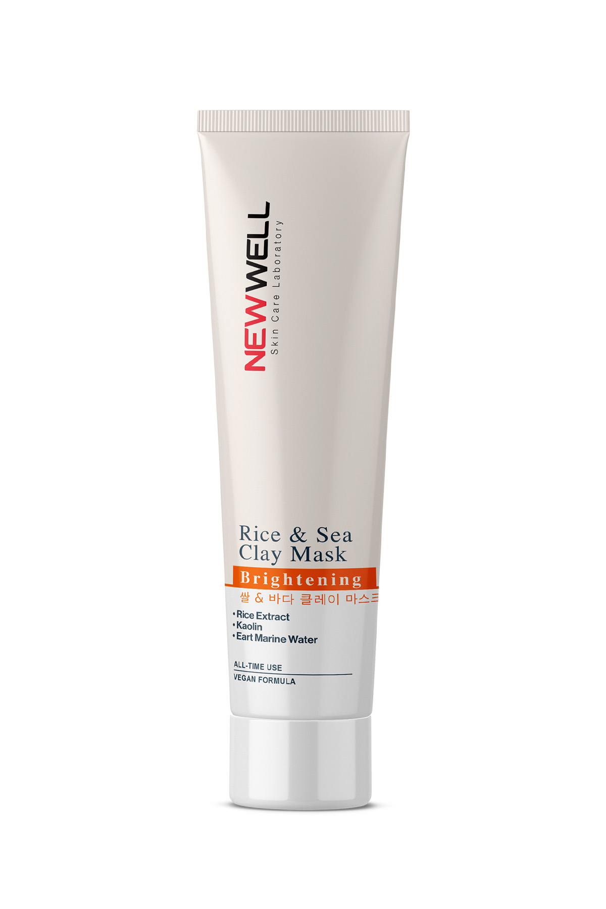 NEW WELL RICE & SEA CLAY MASK BRIGHTENING ماسك طين الارز للعناية بالبشرة