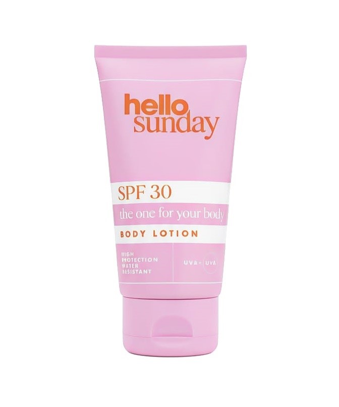 HELLO SUNDAY The One For Your Body Moisturising Body Lotion SPF 30  لوشن مرطب للجسم من هيلو سنداي