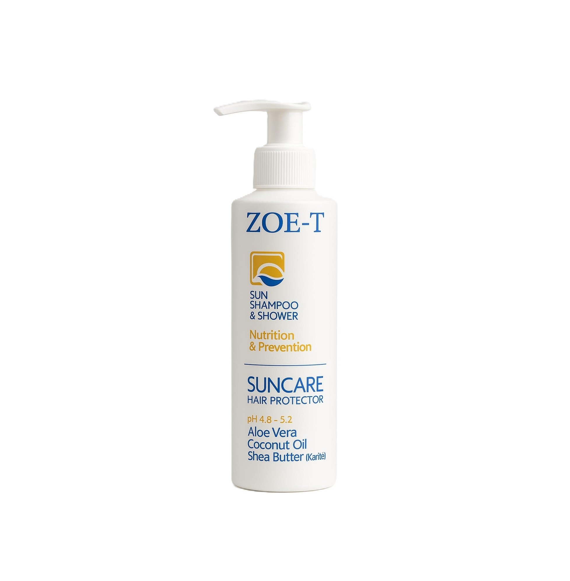 ZOE-T Sun Shampoo & Shower Sun Care Hair Protector  شامبو للشعر + غسول للجسم من زوي تي