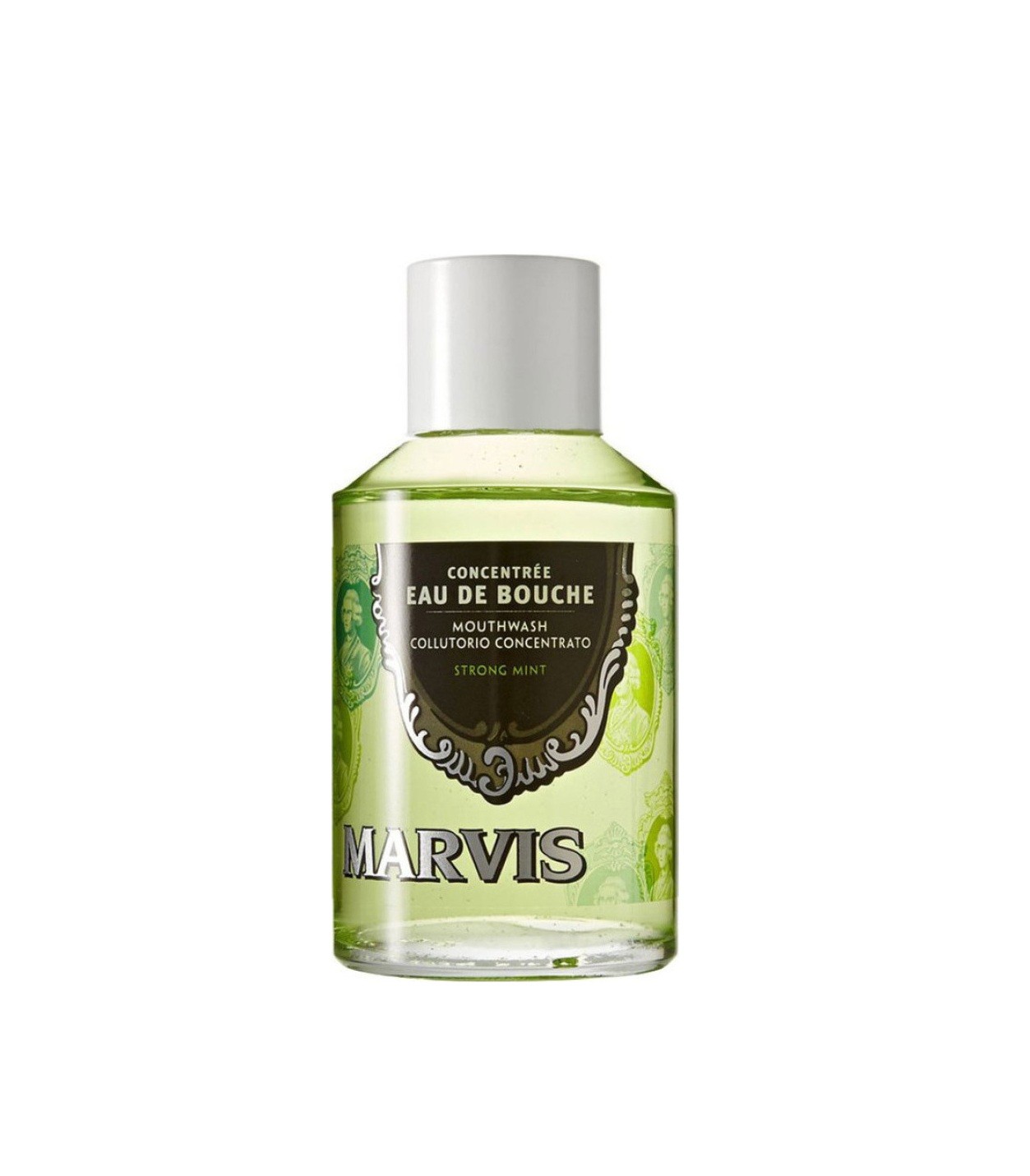 MARVIS MOUTHWASH STRONG MINT 120ml مارفيس غسول فم بالنعناع القوي