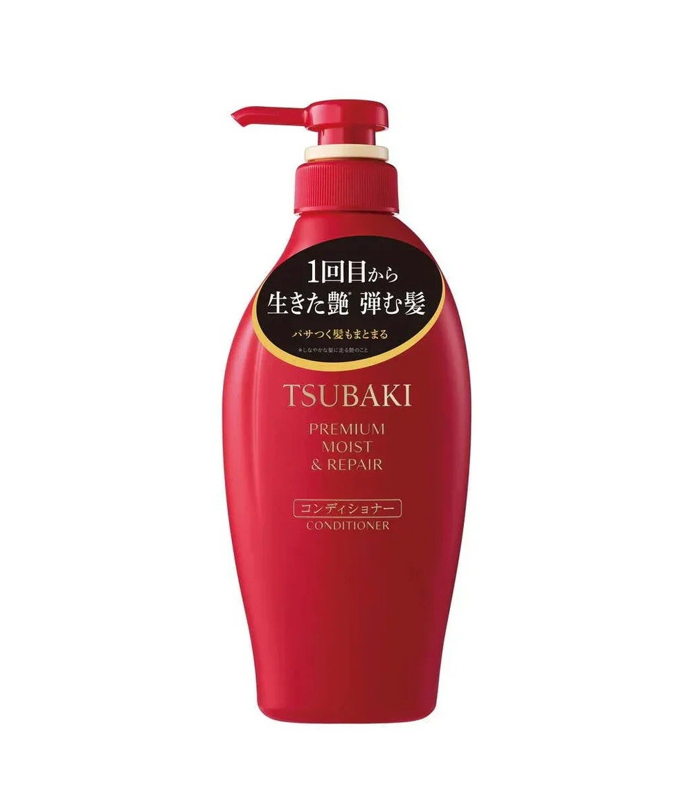 SHISEIDO TSUBAKI Premium Moist & Repair Camellia Hair Conditioner  بلسم مرطب ومعالج من شيسيدو