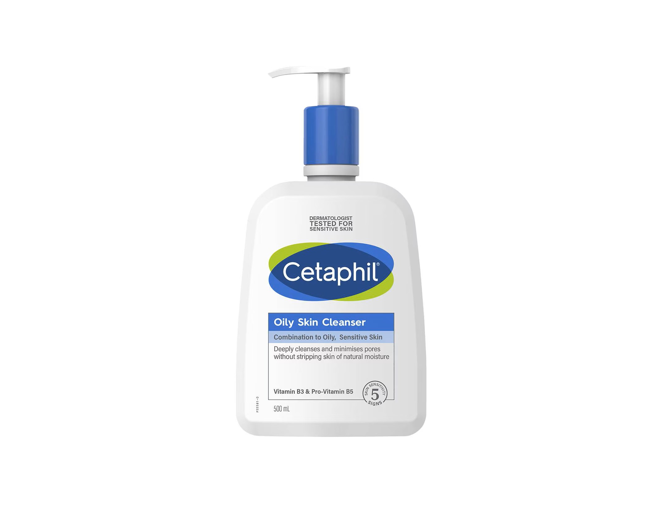 CETAPHIL Oily Skin Cleanser - Oily & Combination Skin 500ml منظف ​​البشرة الدهنية - للبشرة الدهنية والمختلطة من سيتافيل