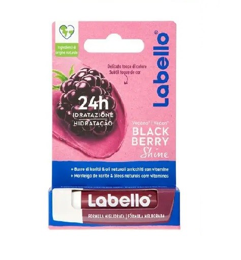 LABELLO BLACKBERRY SHINE 24h Moisture  مرطب الشفاه من لابيلو