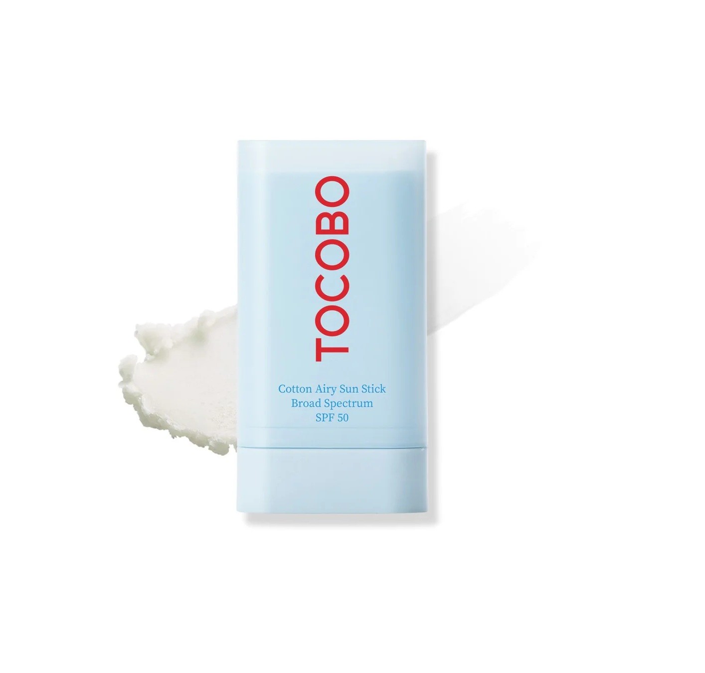 TOCOBO cotton soft sun stick spf50 pa++++ high protection 19g واقي شمس من توكوبو