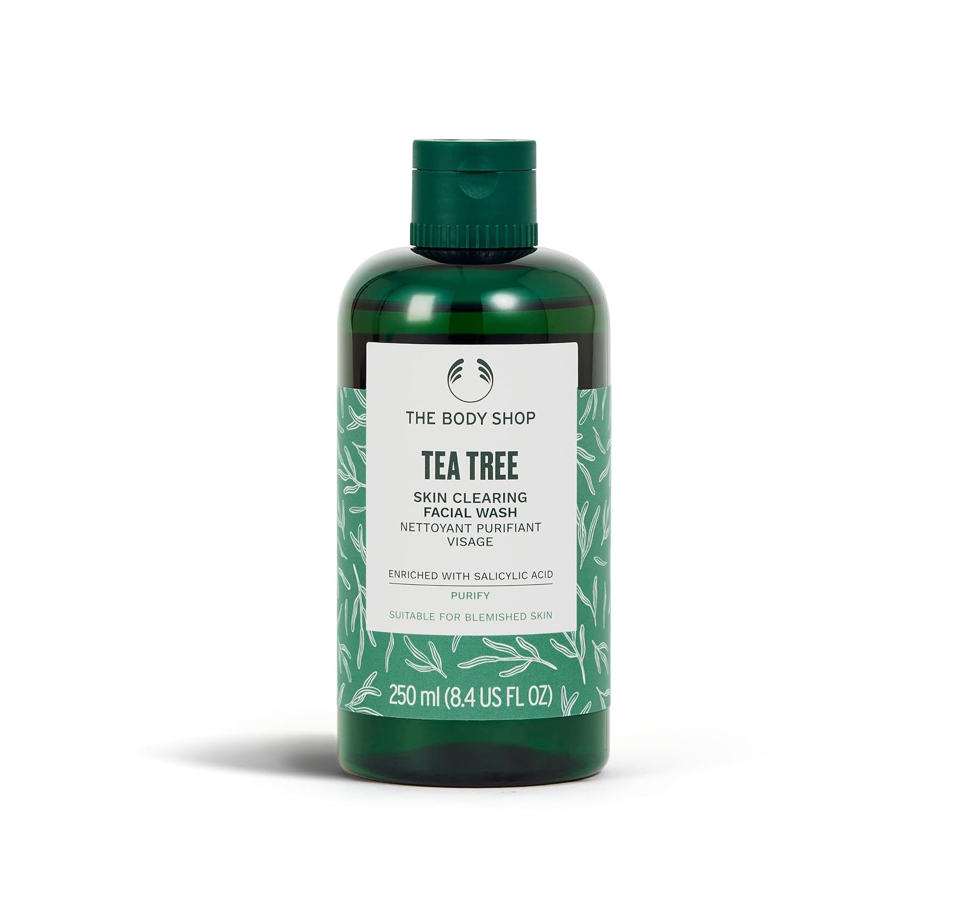 THE BODY SHOP TEA TREE SKIN CLEARING FACIAL WASH 250ml غسول شجرة الشاي للبشرة من ذا بدي شوب