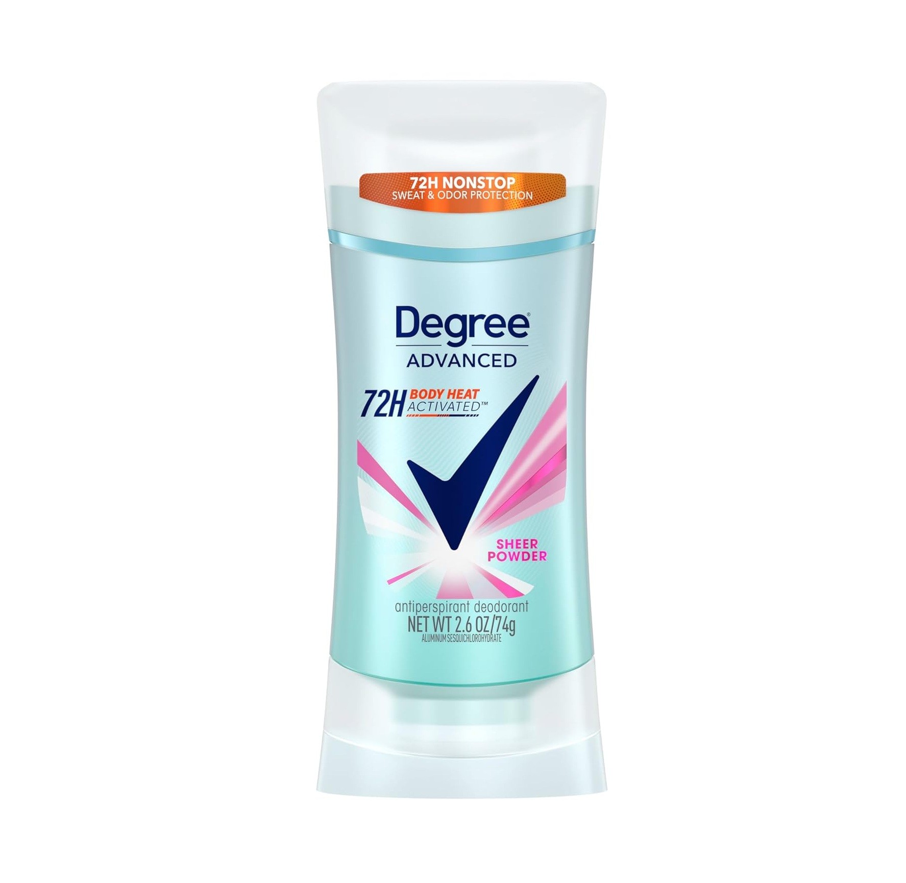DEGREE Advanced Protection Antiperspirant Deodorant 72h - Sheer Powder 74g  ديكري مزيل عرق أدفانسد بروتكشن مضاد للتعرق يدوم 72 ساعة