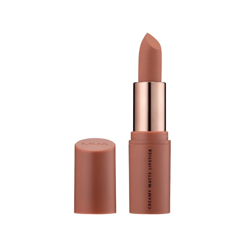 MUA MAKEUP ACADEMY CREAMY MATTE LIPSTICK أحمر شفاه كريمي غير لامع من موا