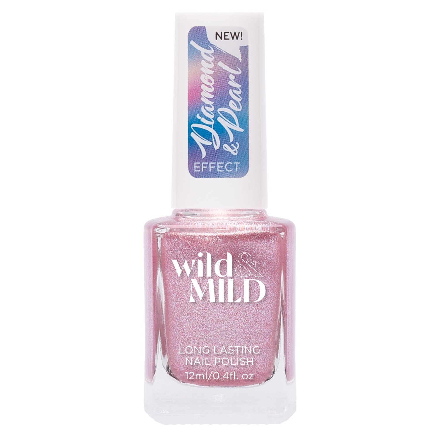 WILD & MILD Diamond & Pearl Effect nail polish طلاء أظافر بتأثير الماس واللؤلؤ من وايلد اند مايلد