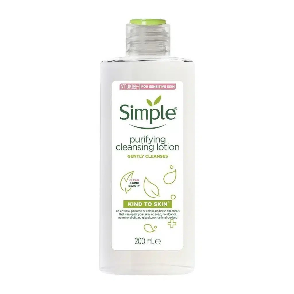 SIMPLE Skin Purifying Cleansing lotion 200ml سمبل غسول منظف للبشرة