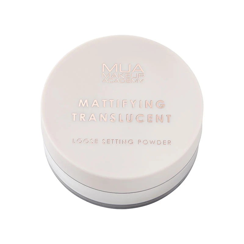MUA MAKEUP ACADEMY Professional Loose Setting Powder - Mattifying Translucent بودرة تثبيت احترافية من موا